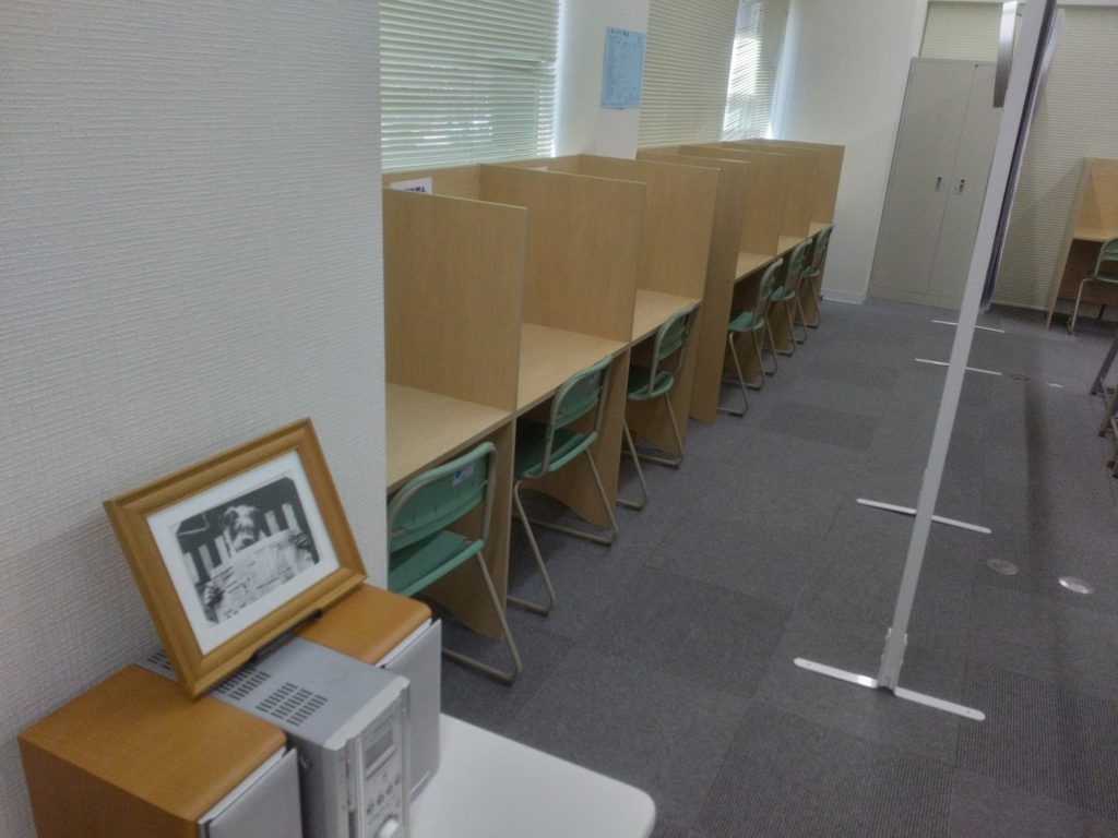 静かで質問しやすい穴場の自習室